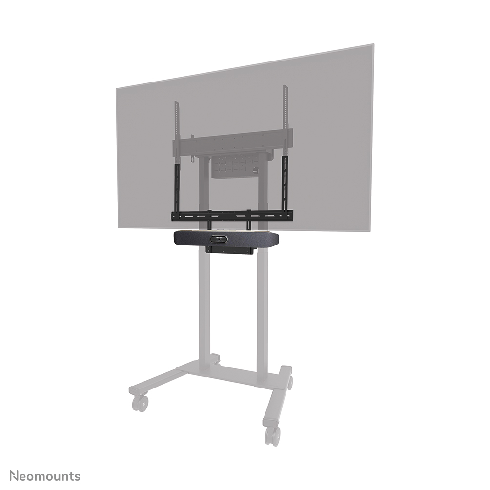 Neomounts AV60-500BL Kit compuesto por barra de videoconferencia y soporte para ordenador portátil 43-110" - VESA - máx 8 kg - universal
